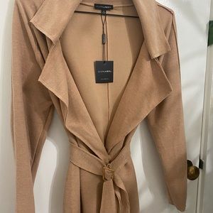 Light weight trench coat cardigan